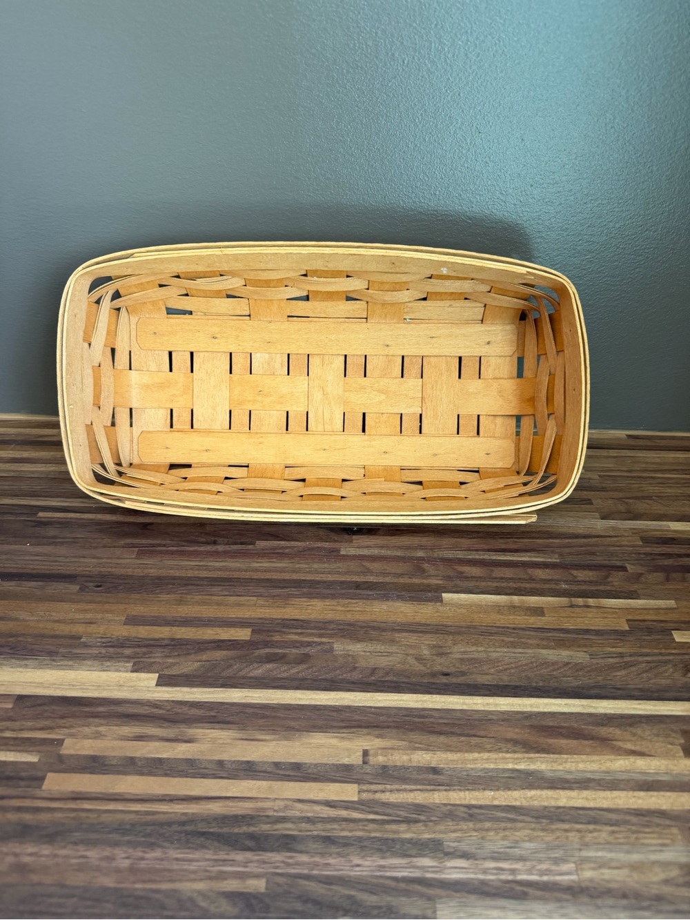 Longaberger Natural Tan Woven Serving Basket